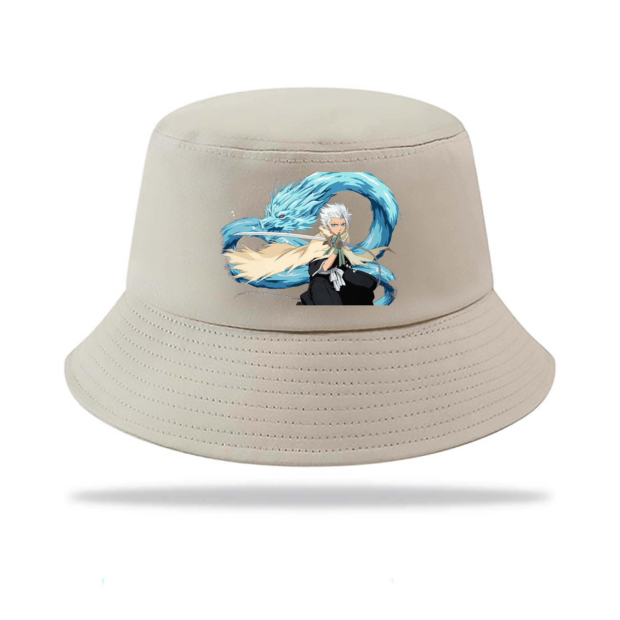 （画像用） ブリーチ 日番谷冬獅郎（ひつがや とうしろう） BLEACH Hitsugaya Toushirou アウトドア日除けバケットハット